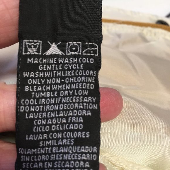 Calvin Klein Jeans Infant Tan Puffer Vest - Size 6/9 Mos - Picture 9 of 10